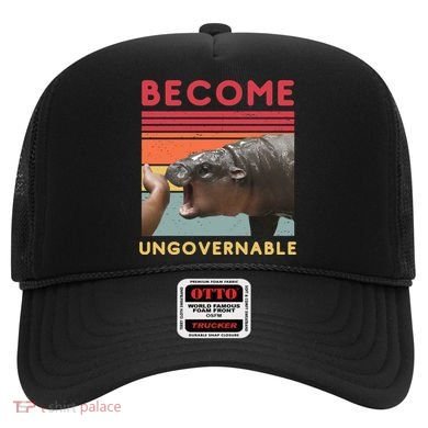 Become Ungovernable Moo Deng Hippo Hat