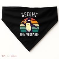 Become Ungovernable Meme Funny Penguin USA-Made Doggie Bandana thumb 0