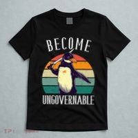 Become Ungovernable Meme Funny Penguin T-Shirt thumb 5