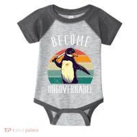 Become Ungovernable Meme Funny Penguin Infant Baby Jersey Bodysuit thumb 0