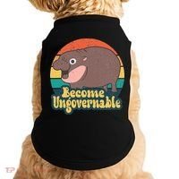 Become Ungovernable Moo Deng Humor Doggie Tank thumb 0