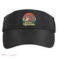 Become Ungovernable Moo Deng Humor Adult Drive Performance Visor thumb 0