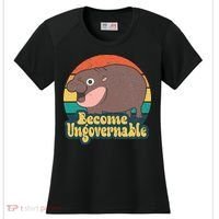 Become Ungovernable Moo Deng Humor Women's Cooling Performance Crew T-Shirt thumb 0
