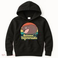 Become Ungovernable Moo Deng Humor Kids Hoodie thumb 0