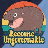 Become Ungovernable Moo Deng Humor Raglan Baseball Sleeve Shirt thumb 2