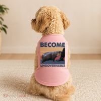 Become Ungovernable Moo Deng Cute Baby Hippo Doggie Tank thumb 2