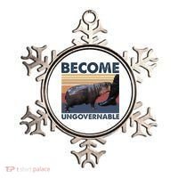 Become Ungovernable Moo Deng Cute Baby Hippo Ornament thumb 0