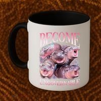 Become Ungovernable Moo Deng Funny Baby Hippo Coffee Mug thumb 2