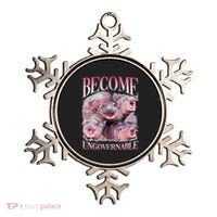 Become Ungovernable Moo Deng Funny Baby Hippo Ornament thumb 0