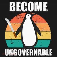 Become Ungovernable Meme Funny Penguin Meme Retro Vintage T-Shirt thumb 7