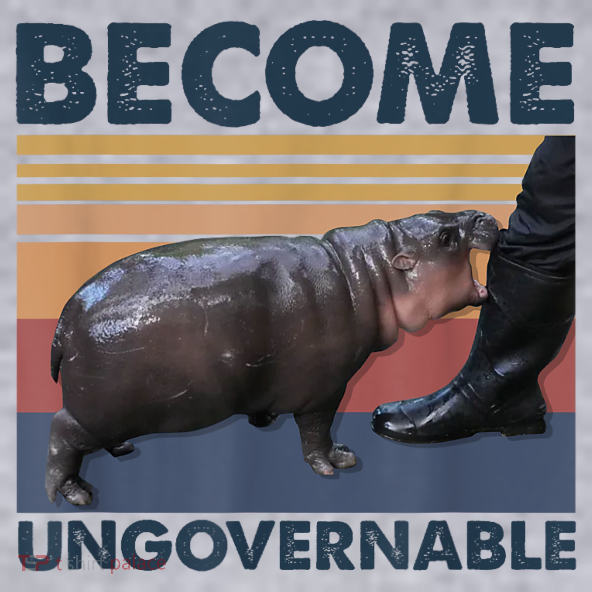 Become Ungovernable Moo Deng Humor Women's Sweatshirt