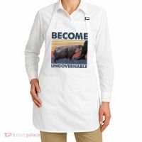 Become Ungovernable Moo Deng Humor Apron thumb 2