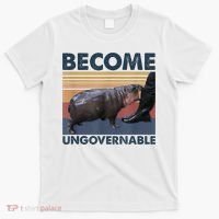 Become Ungovernable Moo Deng Humor T-Shirt thumb 0