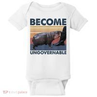 Become Ungovernable Moo Deng Humor Baby Bodysuit thumb 0