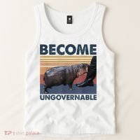 Become Ungovernable Moo Deng Humor Tank Top thumb 2