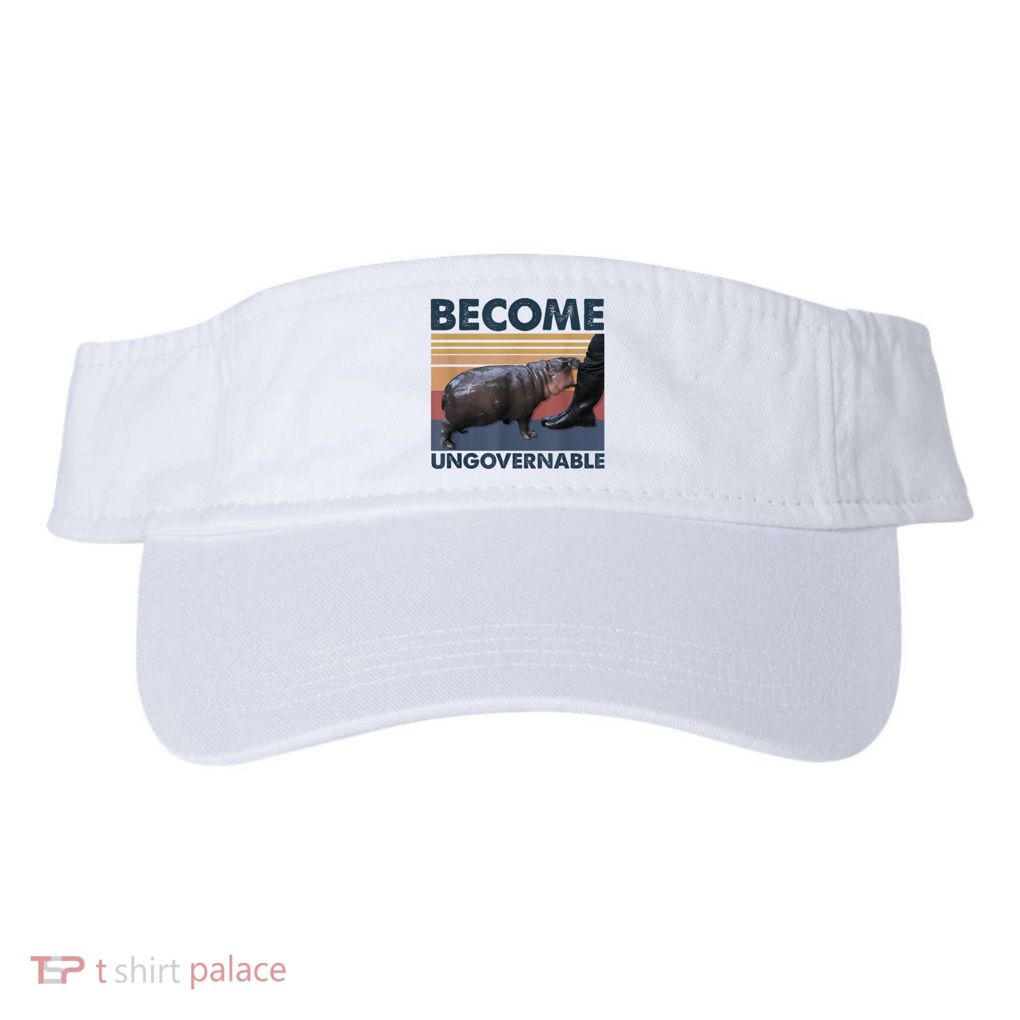 Become Ungovernable Moo Deng Humor Visor