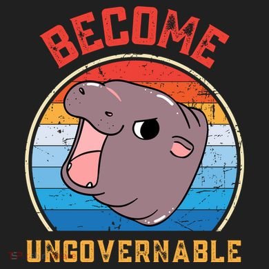 Become Ungovernable Moo Deng Women's Sweatshirt