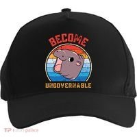 Become Ungovernable Moo Deng Five-Panel Snapback Cap thumb 0