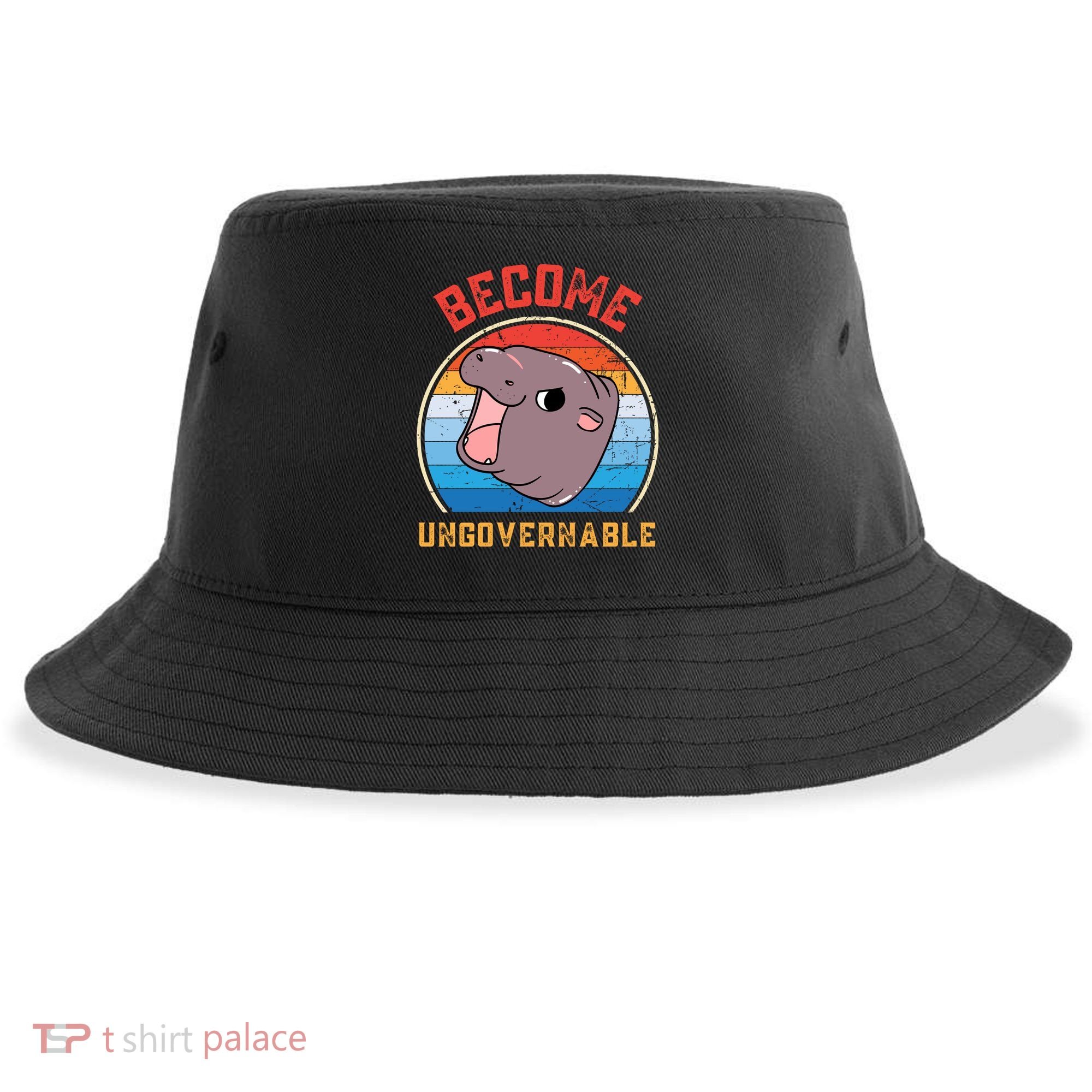 Become Ungovernable Moo Deng Sustainable Bucket Hat