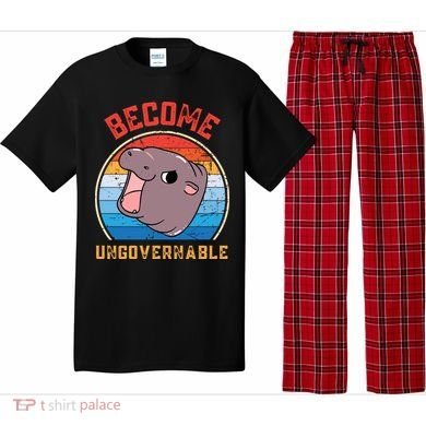 Become Ungovernable Moo Deng Pajama Set