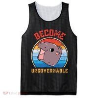 Become Ungovernable Moo Deng Mesh Reversible Basketball Jersey Tank thumb 0