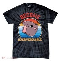 Become Ungovernable Moo Deng Tie-Dye T-Shirt thumb 0