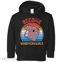 Become Ungovernable Moo Deng Toddler Hoodie thumb 0