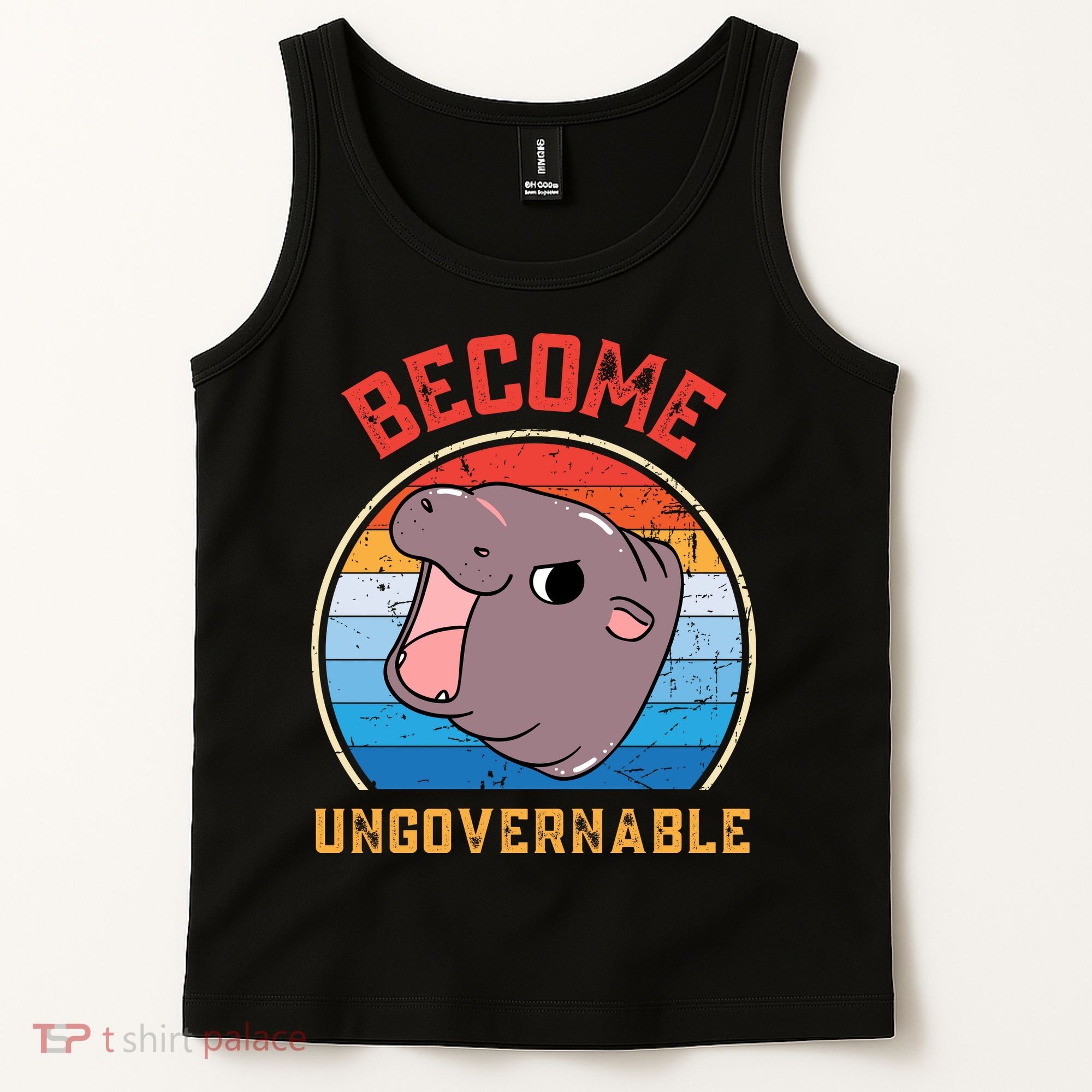 Become Ungovernable Moo Deng Tank Top