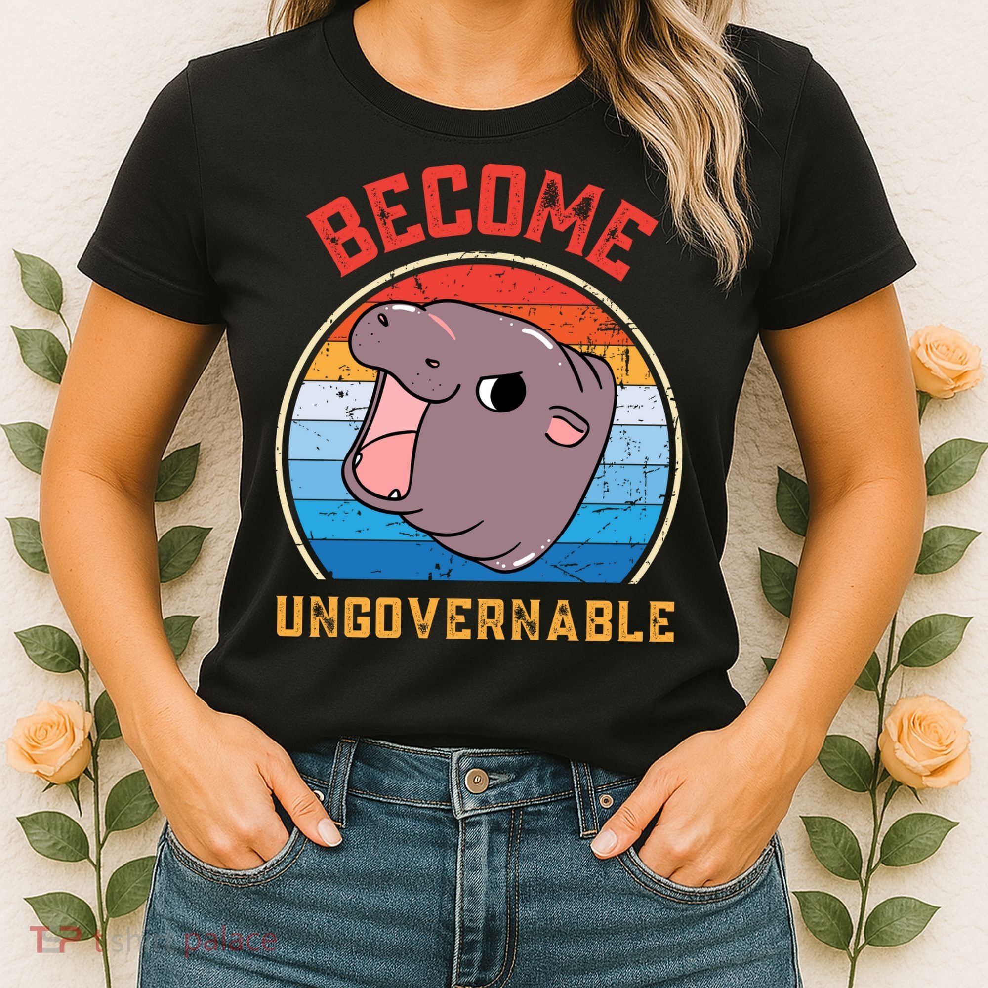 Become Ungovernable Moo Deng Women's T-Shirt