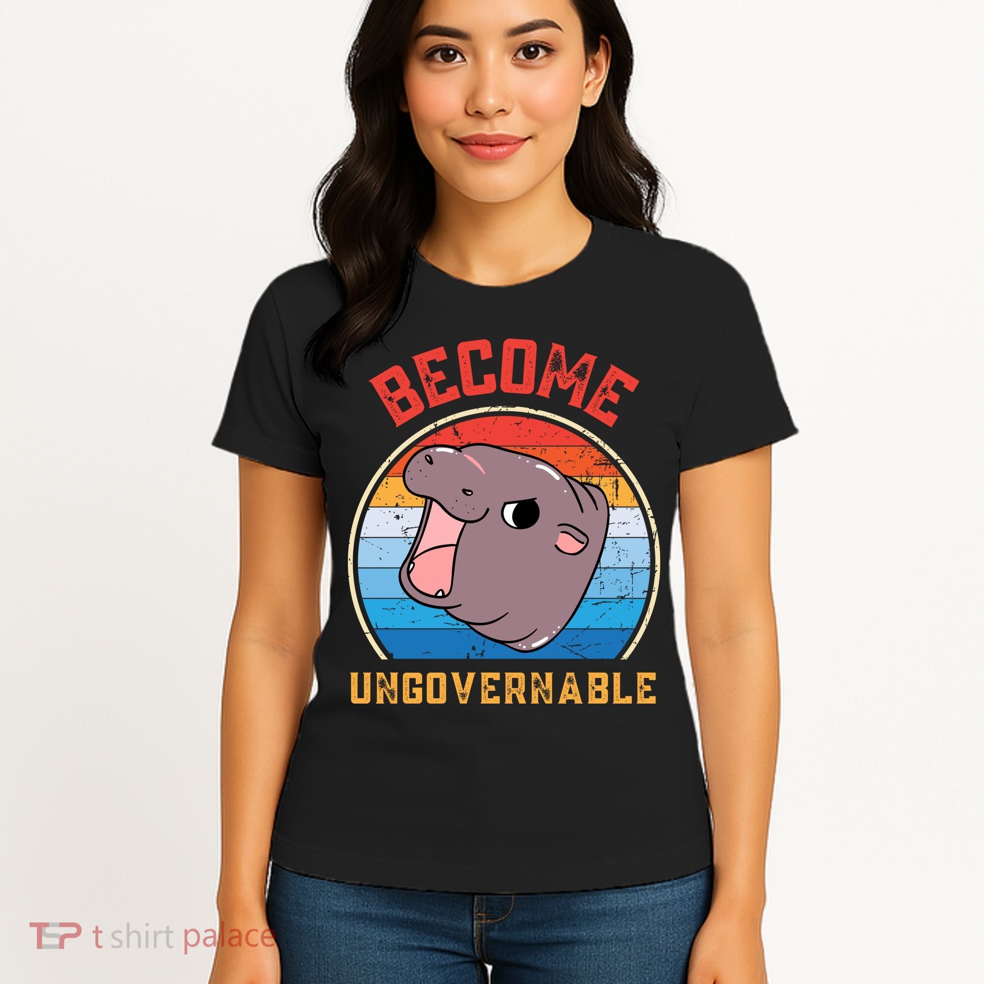 Become Ungovernable Moo Deng Women's T-Shirt
