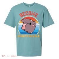 Become Ungovernable Moo Deng Sueded Cloud Jersey T-Shirt thumb 0