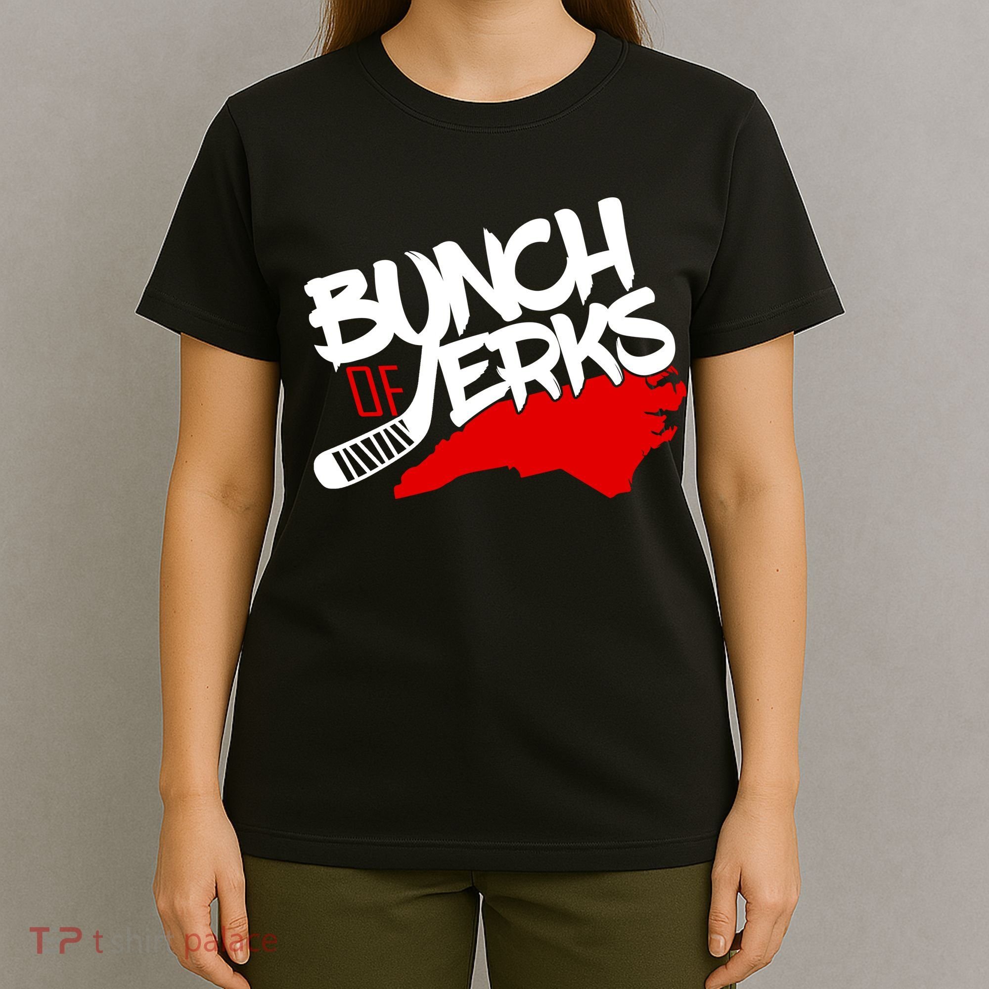 Bunch Of Jerks Carolina Hockey T-Shirt