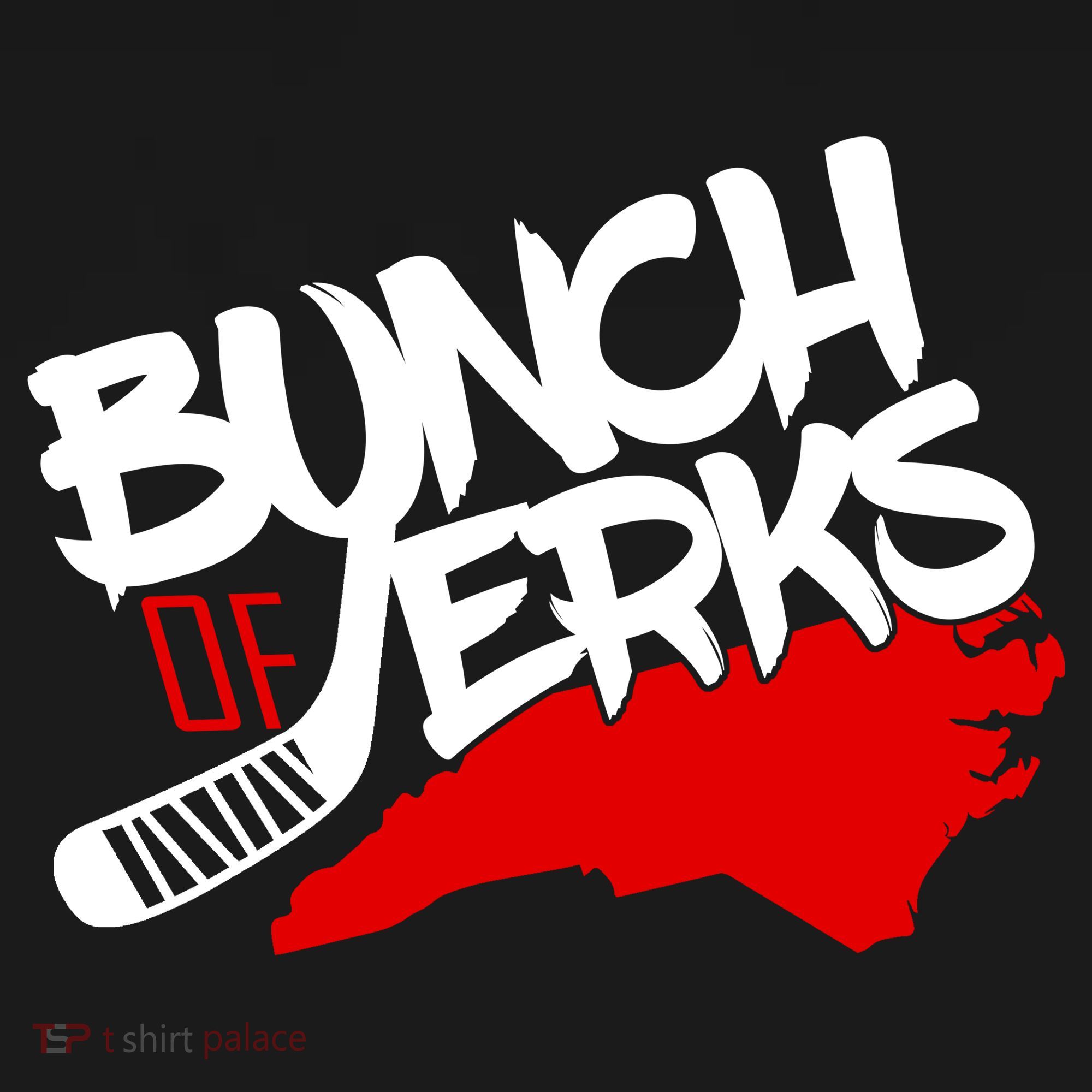Bunch Of Jerks Carolina Hockey T-Shirt