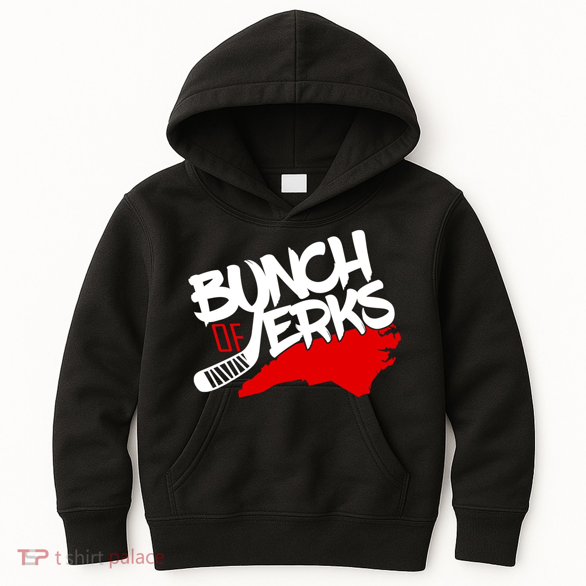 Bunch Of Jerks Carolina Hockey Kids Hoodie