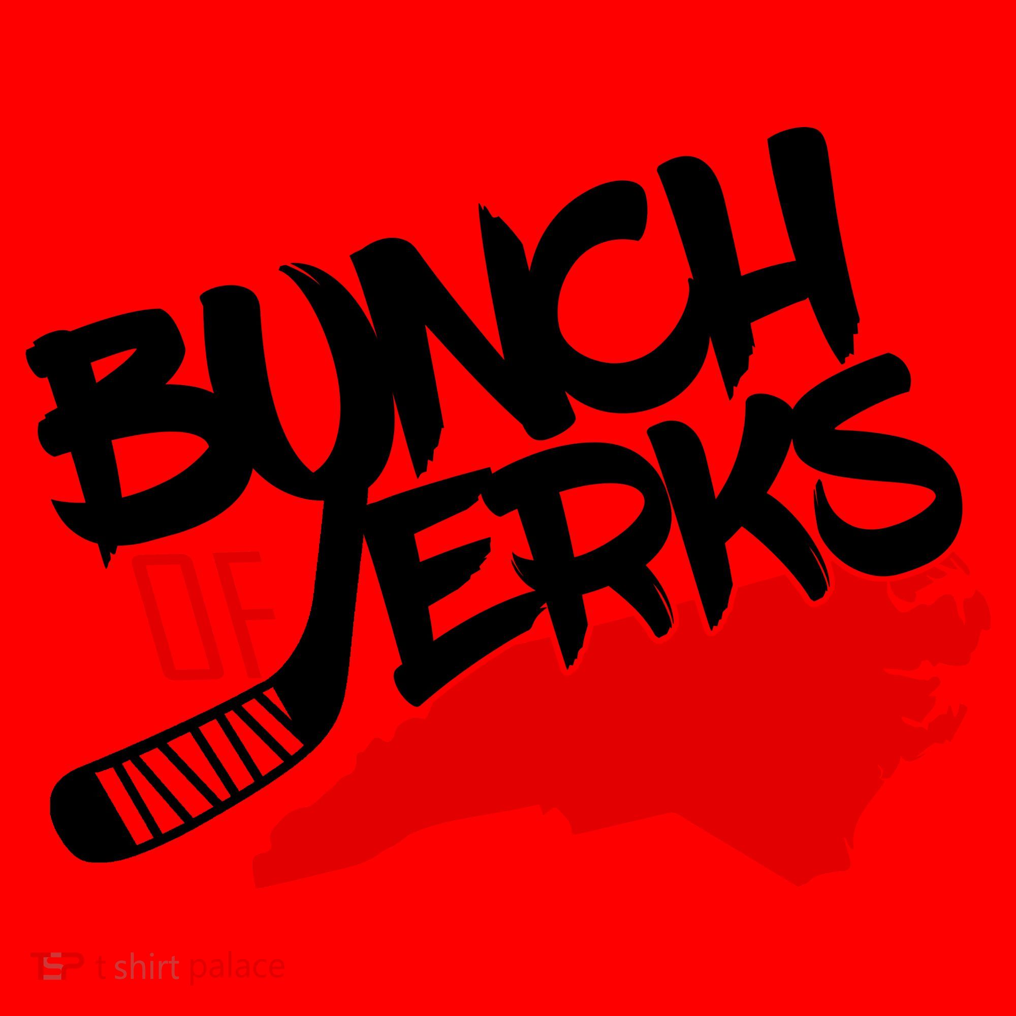 Bunch Of Jerks Carolina Hockey Santa Hat