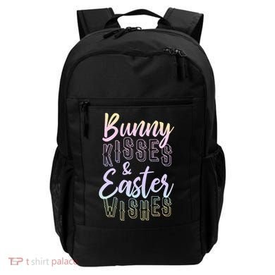 Bunny Kiss And Easter Wishes Cute Backpack