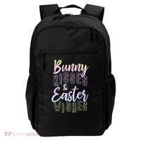 Bunny Kiss And Easter Wishes Cute Backpack thumb 0