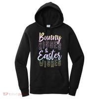Bunny Kiss And Easter Wishes Cute Women's Hoodie thumb 0