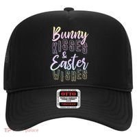Bunny Kiss And Easter Wishes Cute Hat thumb 0