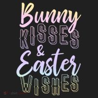 Bunny Kiss And Easter Wishes Cute Hat thumb 2