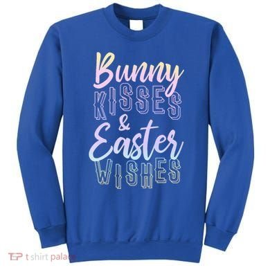 Bunny Kiss And Easter Wishes Cute Sweatshirt