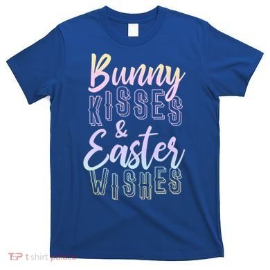 Bunny Kiss And Easter Wishes Cute T-Shirt