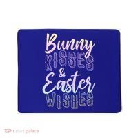 Bunny Kiss And Easter Wishes Cute Mousepad thumb 0