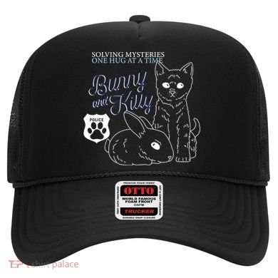 Bunny Kitty Police Solving Mysteries One Hug At A Time Hat