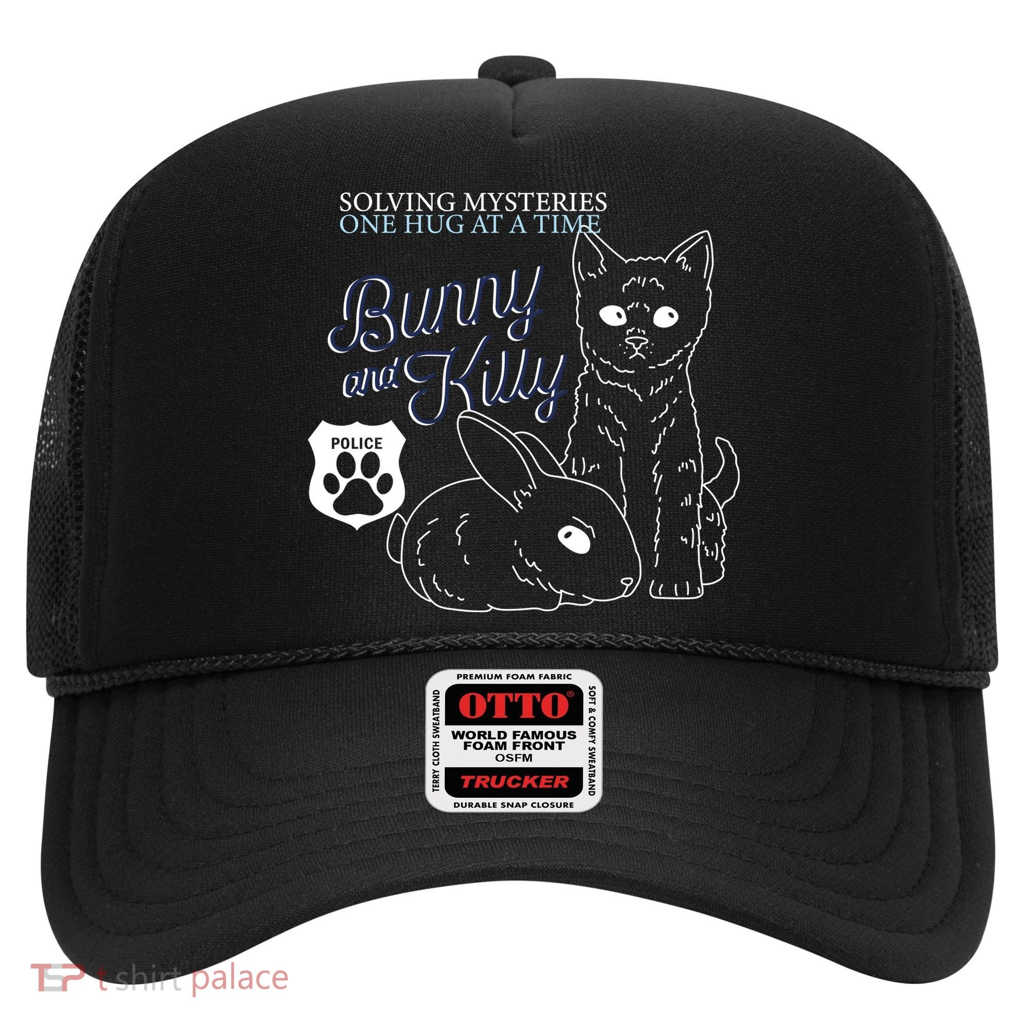 Bunny Kitty Police Solving Mysteries One Hug At A Time Hat