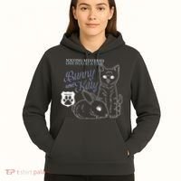 Bunny Kitty Police Solving Mysteries One Hug At A Time Hoodie thumb 5