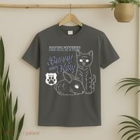 Bunny Kitty Police Solving Mysteries One Hug At A Time T-Shirt thumb 2