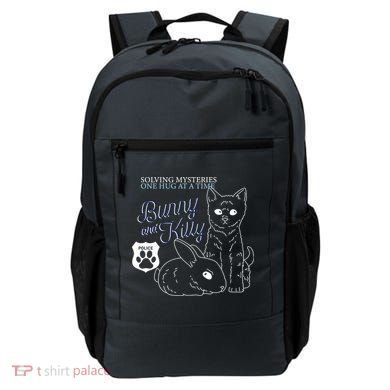Bunny Kitty Police Solving Mysteries One Hug At A Time Backpack