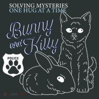 Bunny Kitty Police Solving Mysteries One Hug At A Time Women's Long Sleeve Shirt thumb 2