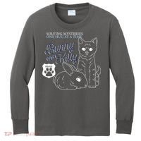 Bunny Kitty Police Solving Mysteries One Hug At A Time Kids Long Sleeve Shirt thumb 0
